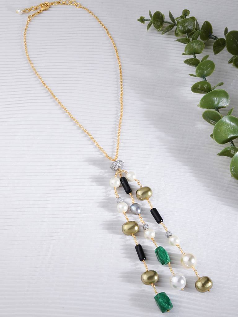 Ethereal Tassel Necklace : JBRJUL24N18