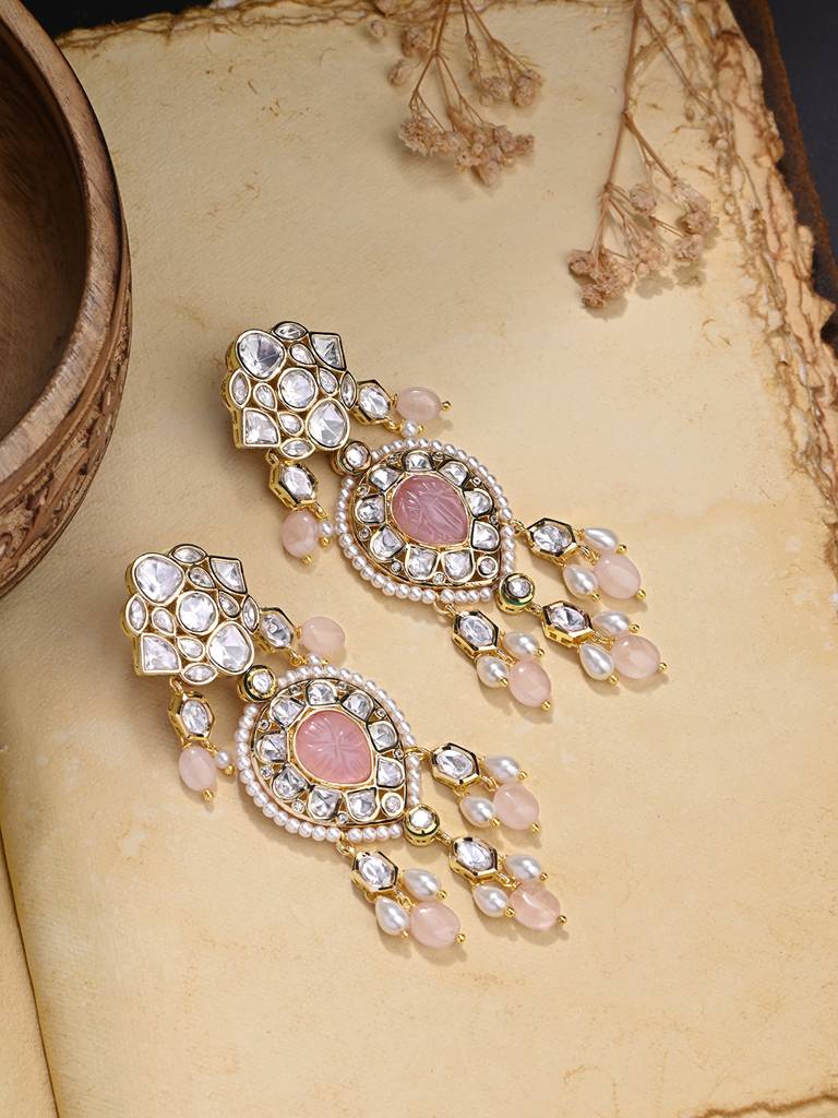 Lustrous Dangler Earrings : JBRMR24ER11