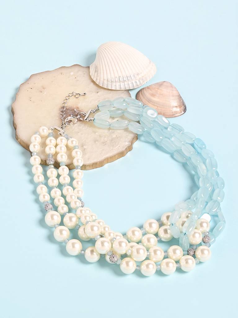 Exquisite Beaded Choker : JBRMR24NK2