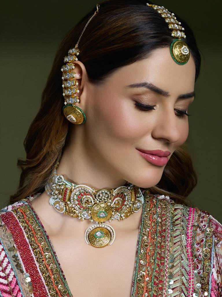 Antique Celestial Charm Necklace & Set : JBRNSETAUG2908