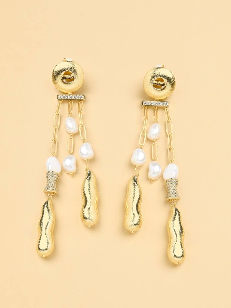 Chunklet Drop Earrings