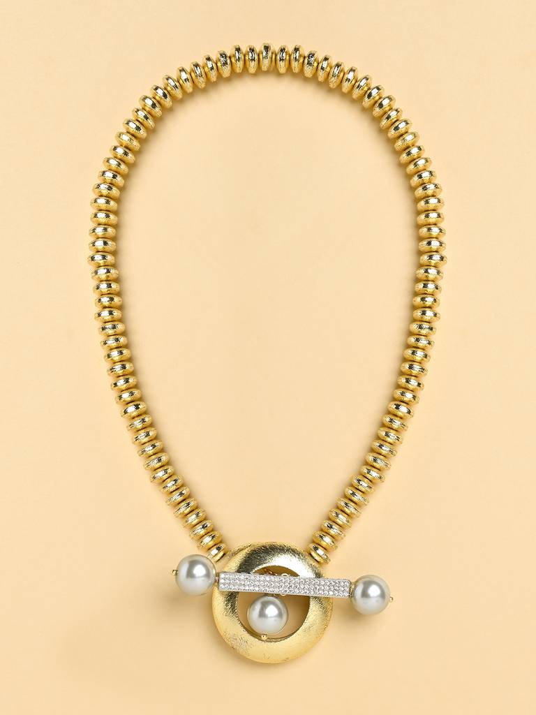Beaded Toggle Choker