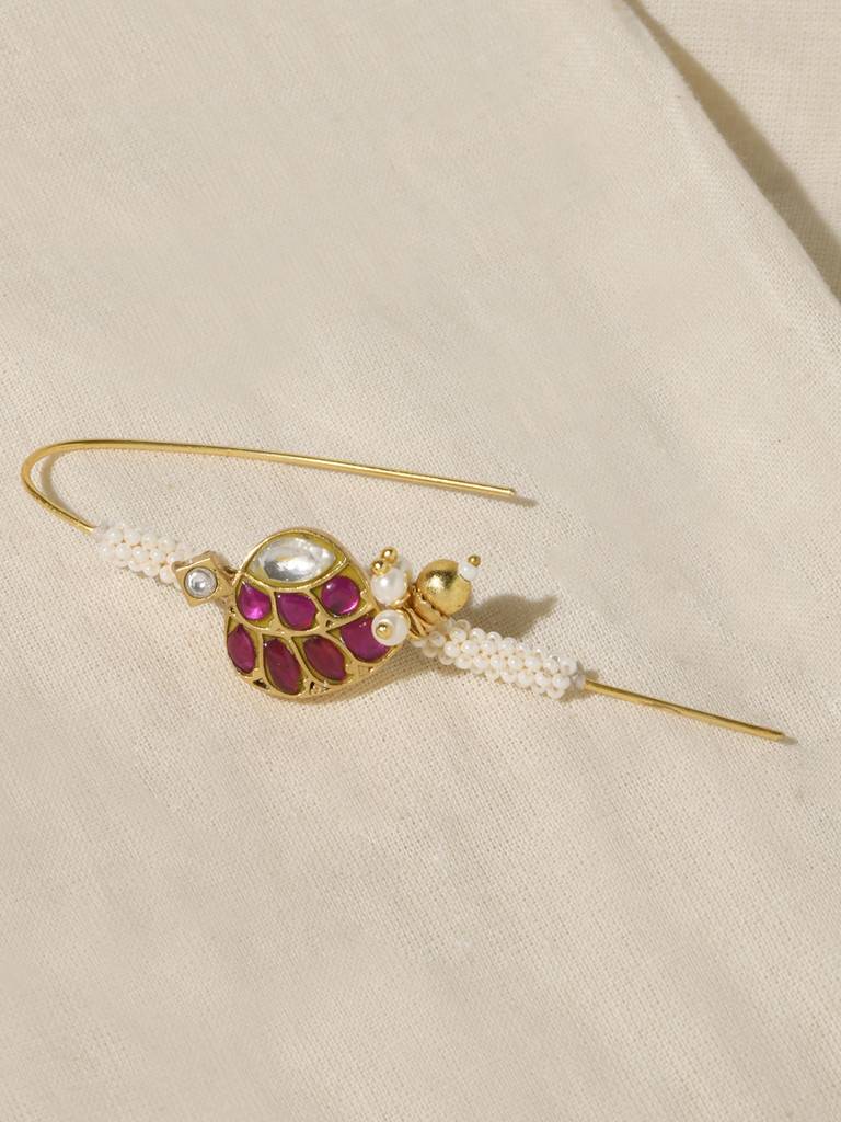 Extravagant Red Cuff Earrings : JBRPRMYER50