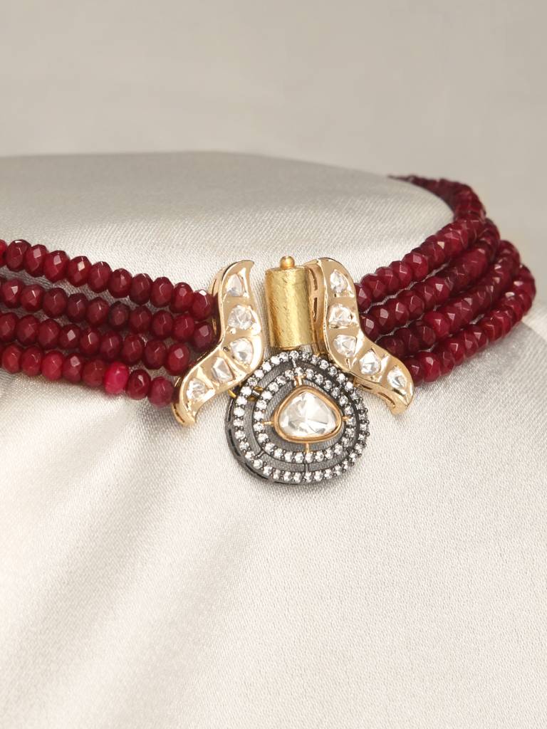 Bold Red Choker : JBRPRMYN18