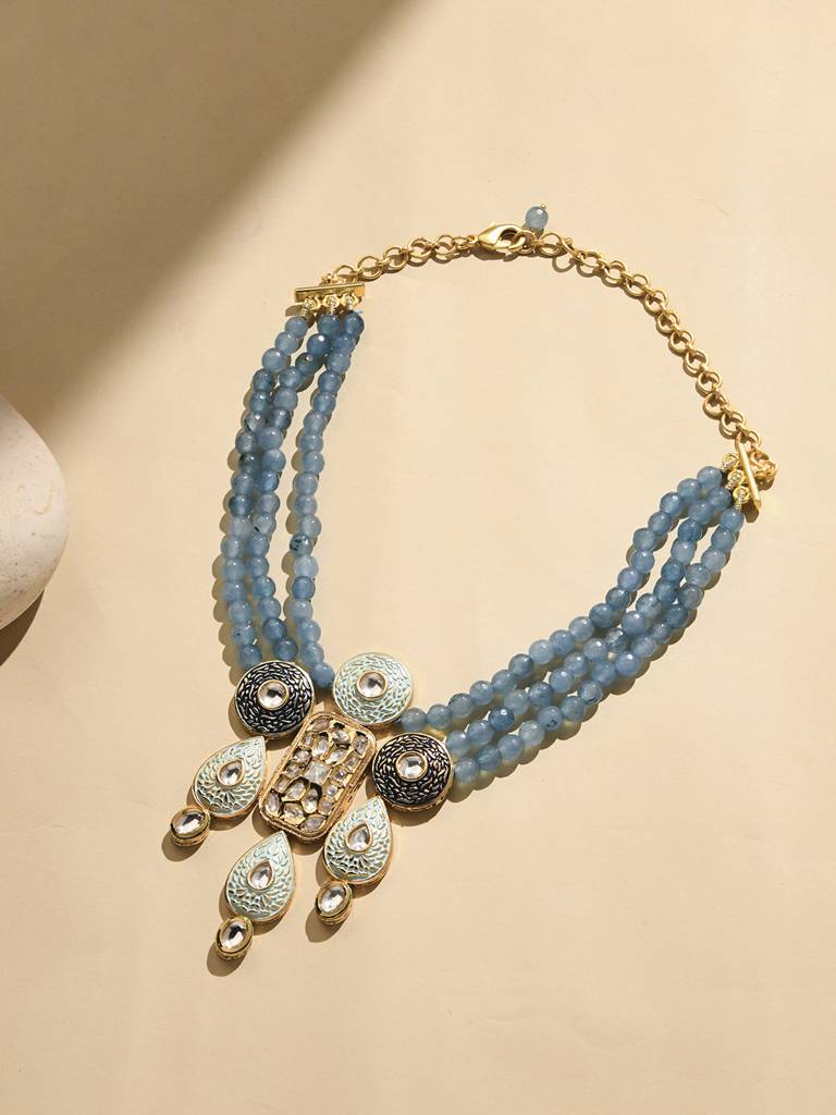 Tranquil Blue Choker : JBRPRMYN24