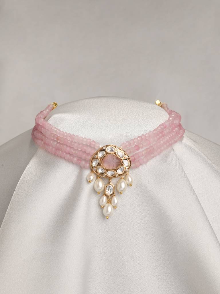 Charming Pink Choker : JBRPRMYN26