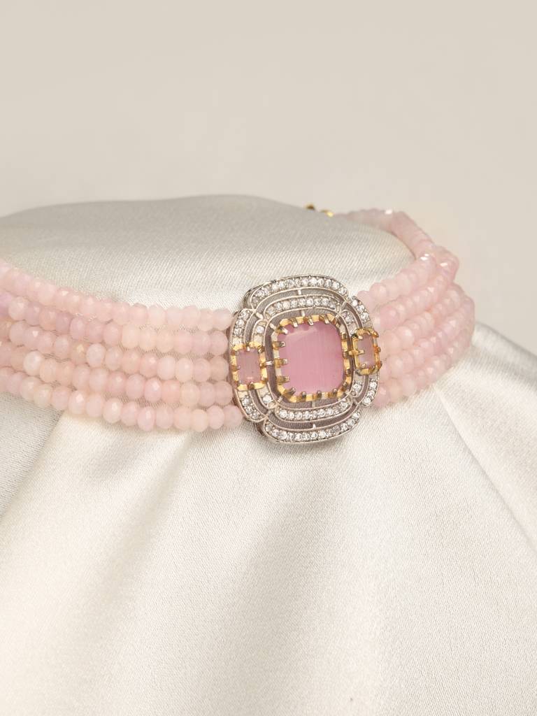 Delicate Pink Choker : JBRPRMYN31