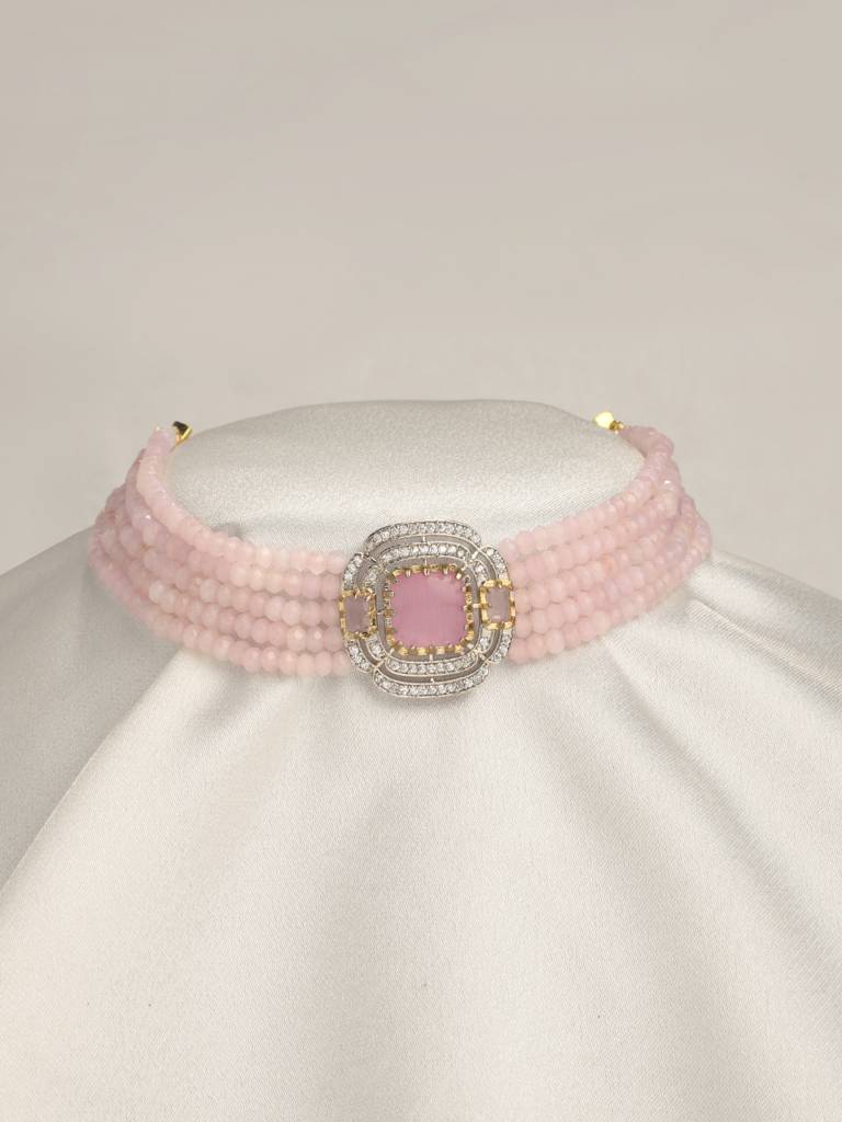 Delicate Pink Choker : JBRPRMYN31
