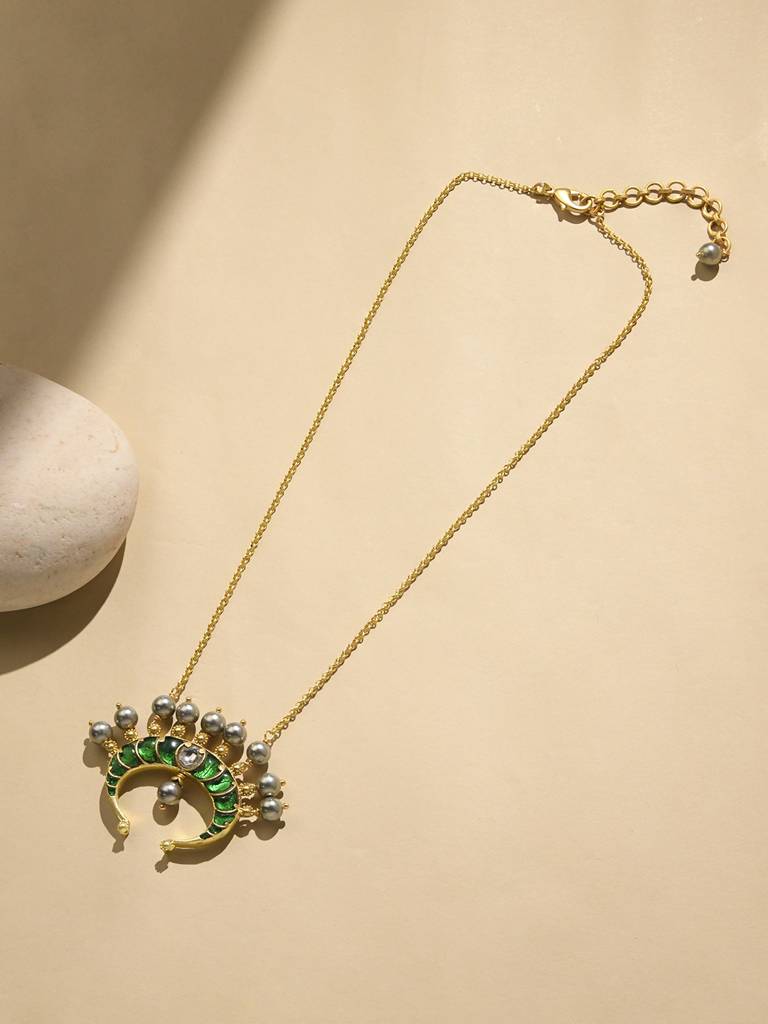 Opulent Gold Necklace : JBRPRMYN33