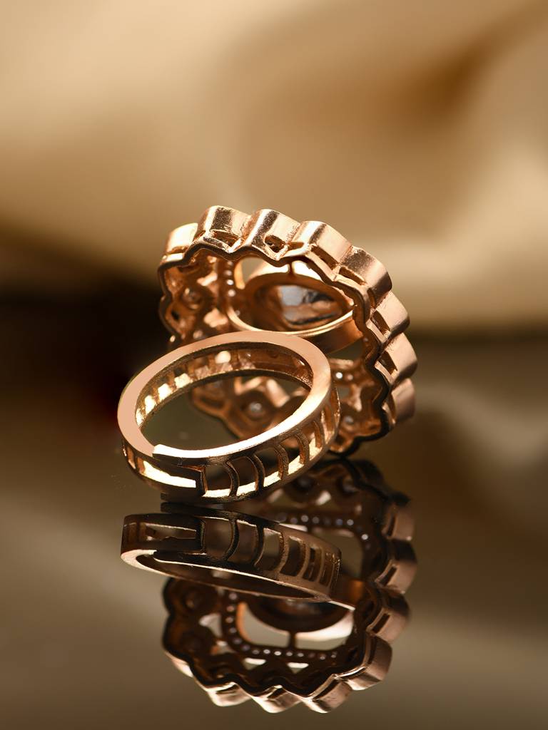 Enigmatic Polki Ring : JBRRG11FB24