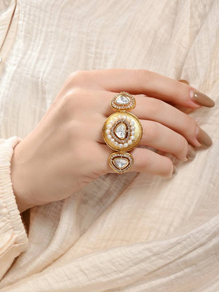 Ethereal Polki Ring : JBRRG1FB24