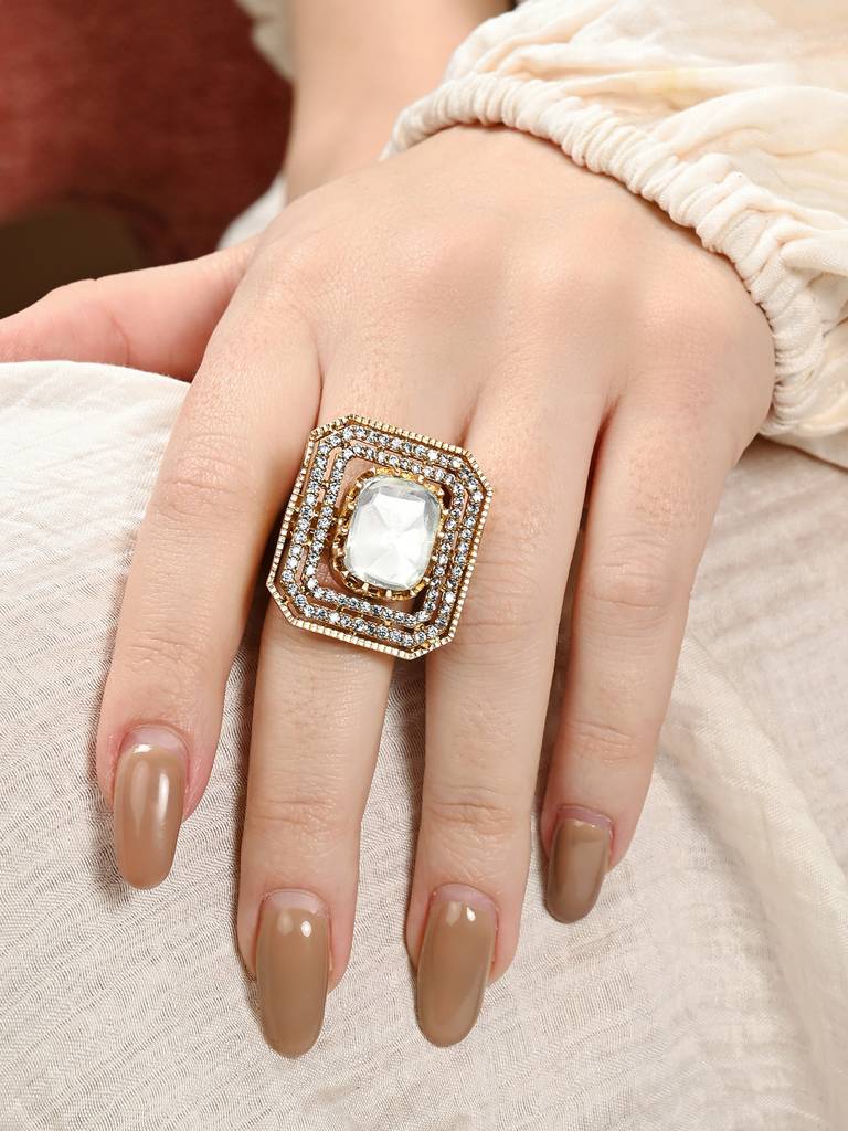Seraphic Polki Ring : JBRRG4FB24