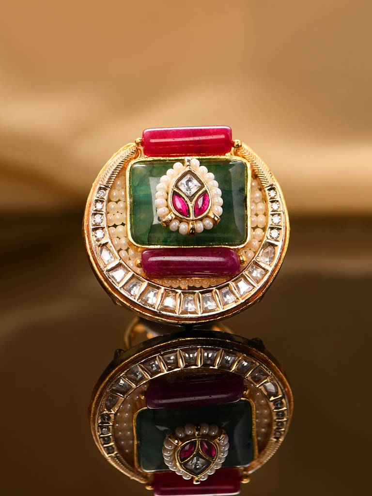 Radiant Jade Ring : JBRRG8FB24