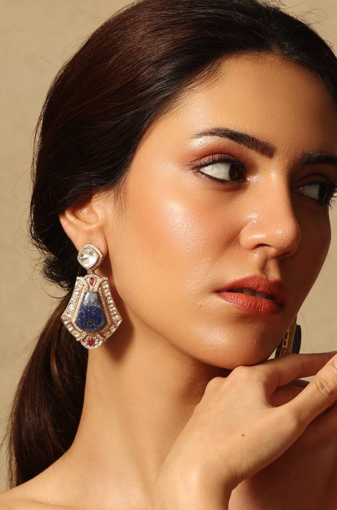 Aurum Mirage Drop Earrings : JBRSSER216