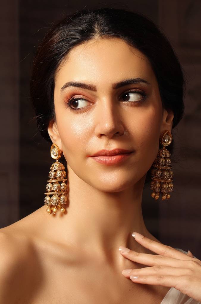 Ethereal Radiance Long Chandelier Earrings : JBRSSER300