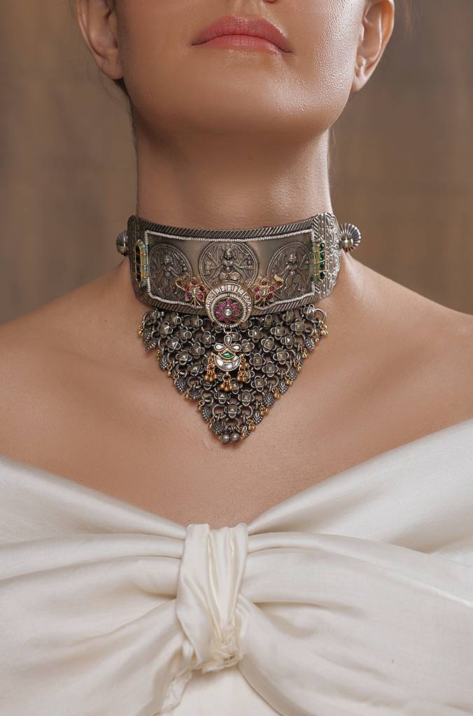 Garba Grace Choker : JBRSSNK137