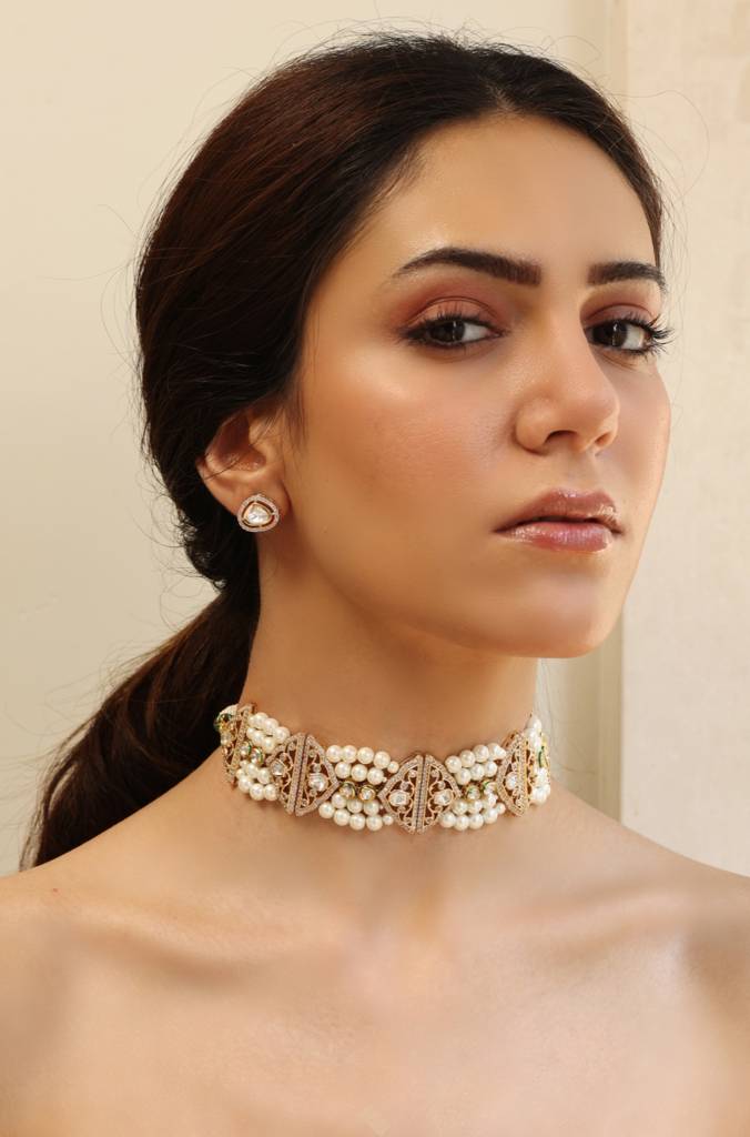 Sunlit Strand Necklace Set : JBRSSNK429