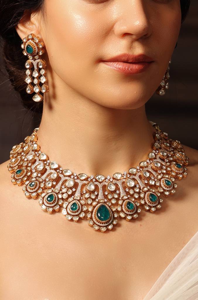 Blooming Bae Necklace Set : JBRSSNK440