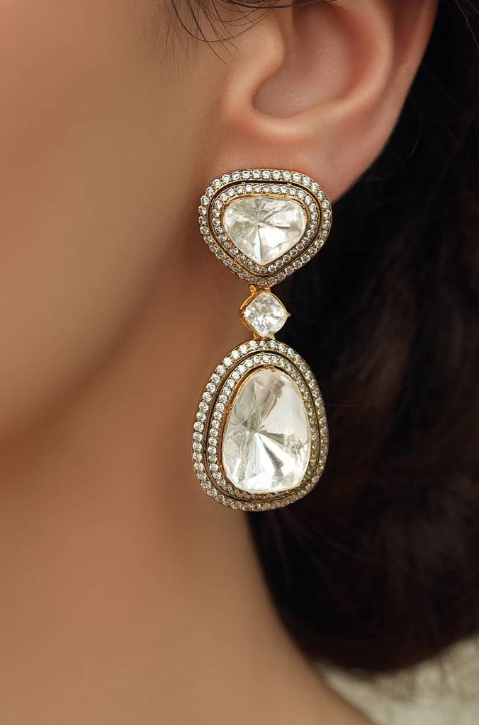 Polki Dazzle Drops : JBRTJSER99