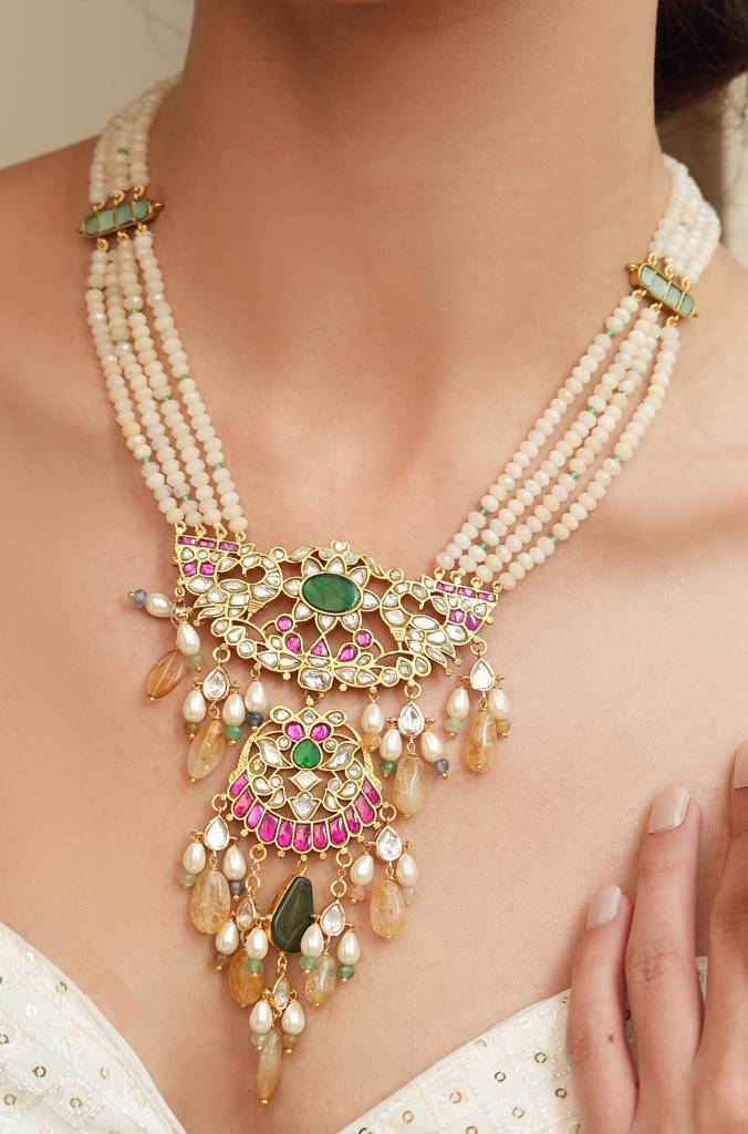 Rajwadi Splendor Necklace : JBRTJSNK8