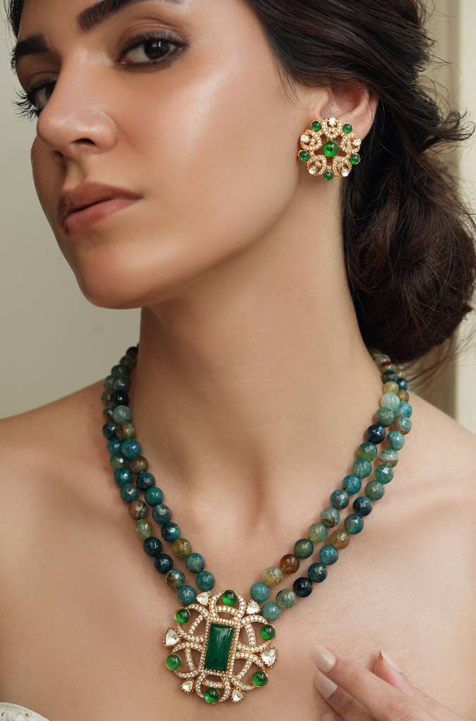Dark Verdure Harmony Necklace Set : JBRTJSNKS12