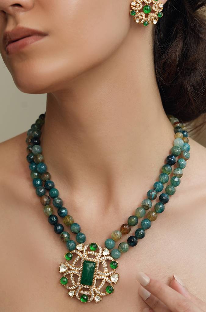 Dark Verdure Harmony Necklace Set : JBRTJSNKS12