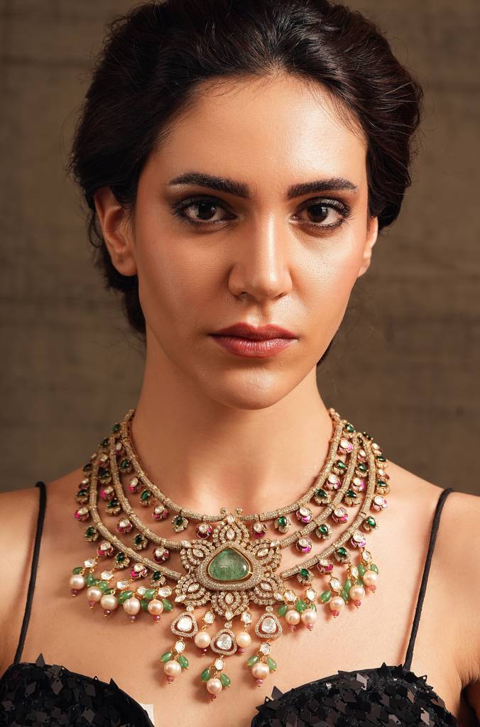 Eternal Multicolor Necklace Set : JBRTJSNKS80