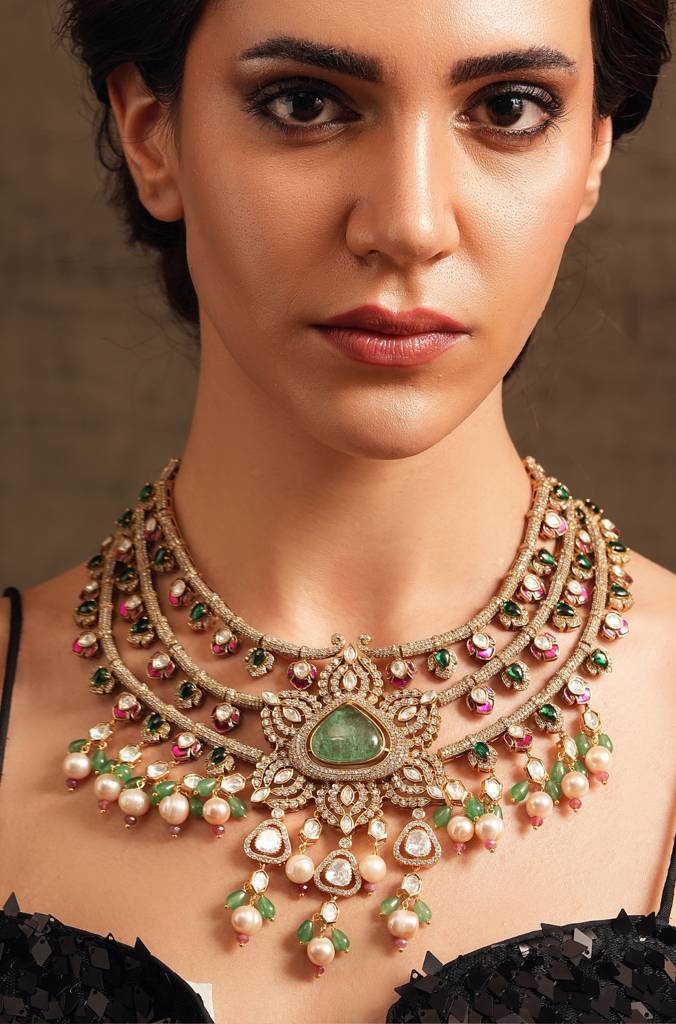 Eternal Multicolor Necklace Set : JBRTJSNKS80