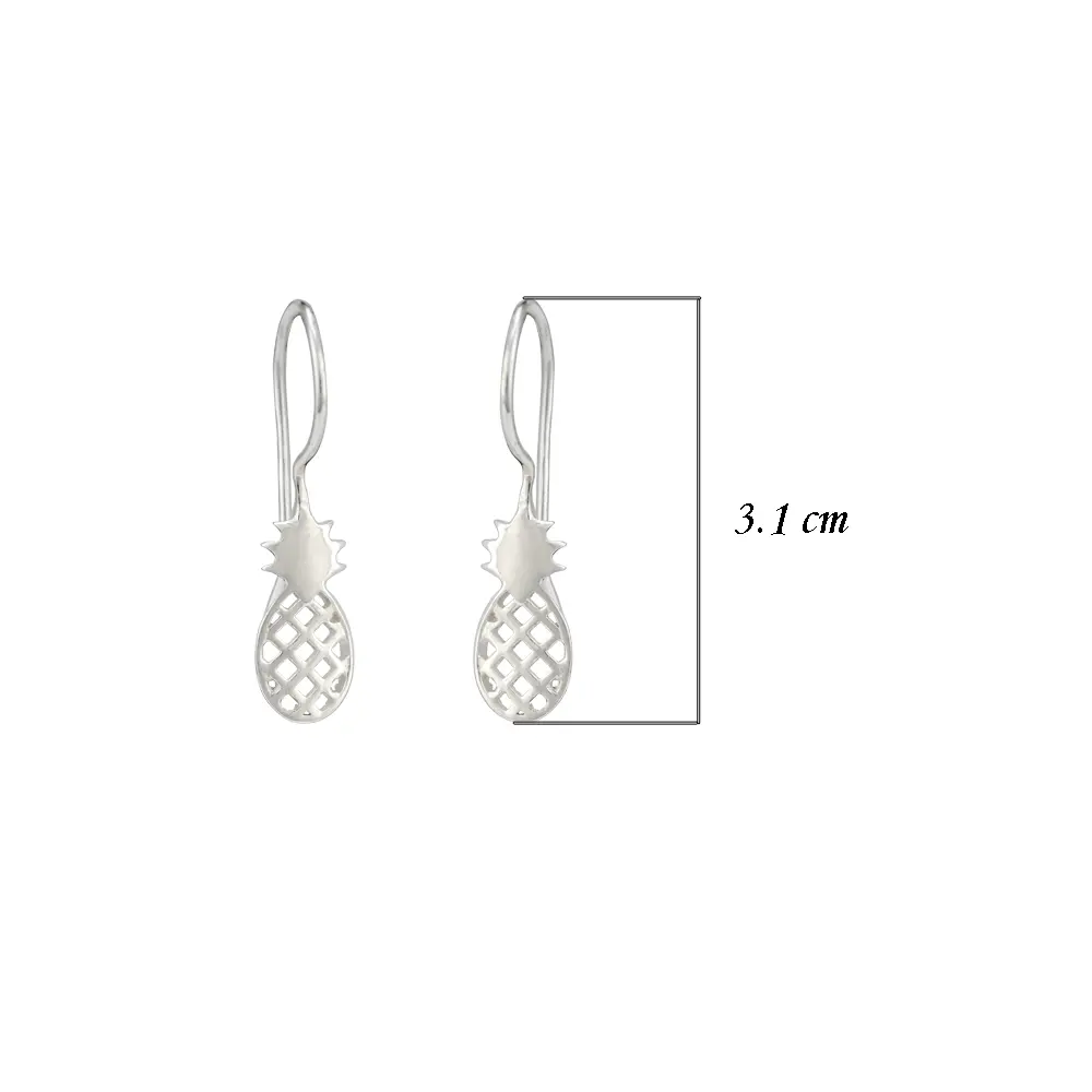 Playful 925 Sterling Silver Earrings : JCERDW-2220