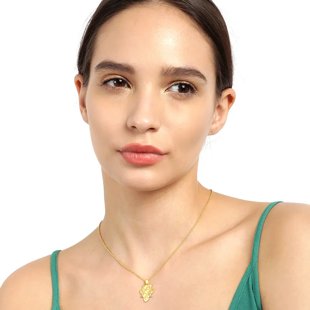 Sidereal 925 Sterling Silver Pendant With Chain : JCPEDW-1265