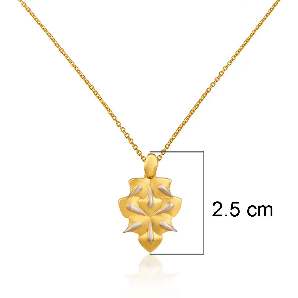 Sidereal 925 Sterling Silver Pendant With Chain : JCPEDW-1265