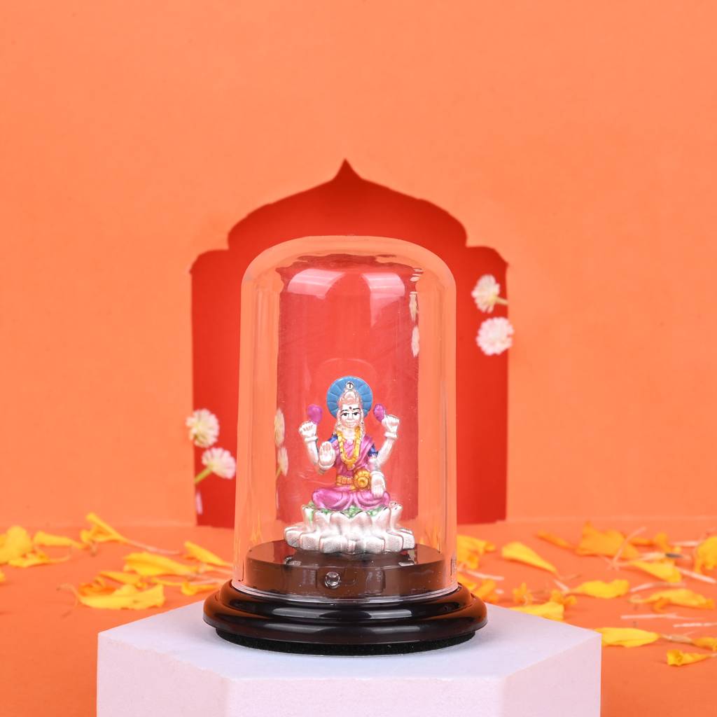 Touch925 999 Silver Laxmi Divine Grace Idol : JI10