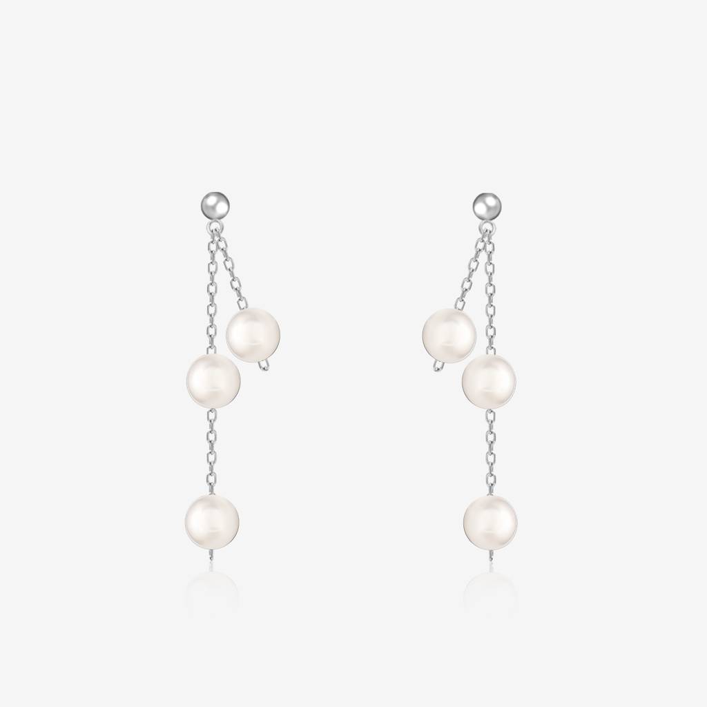 Layered Pearl Jewellery Set : JJS20