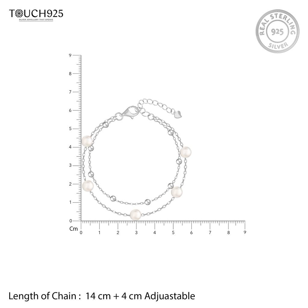 Layered Pearl Jewellery Set : JJS20