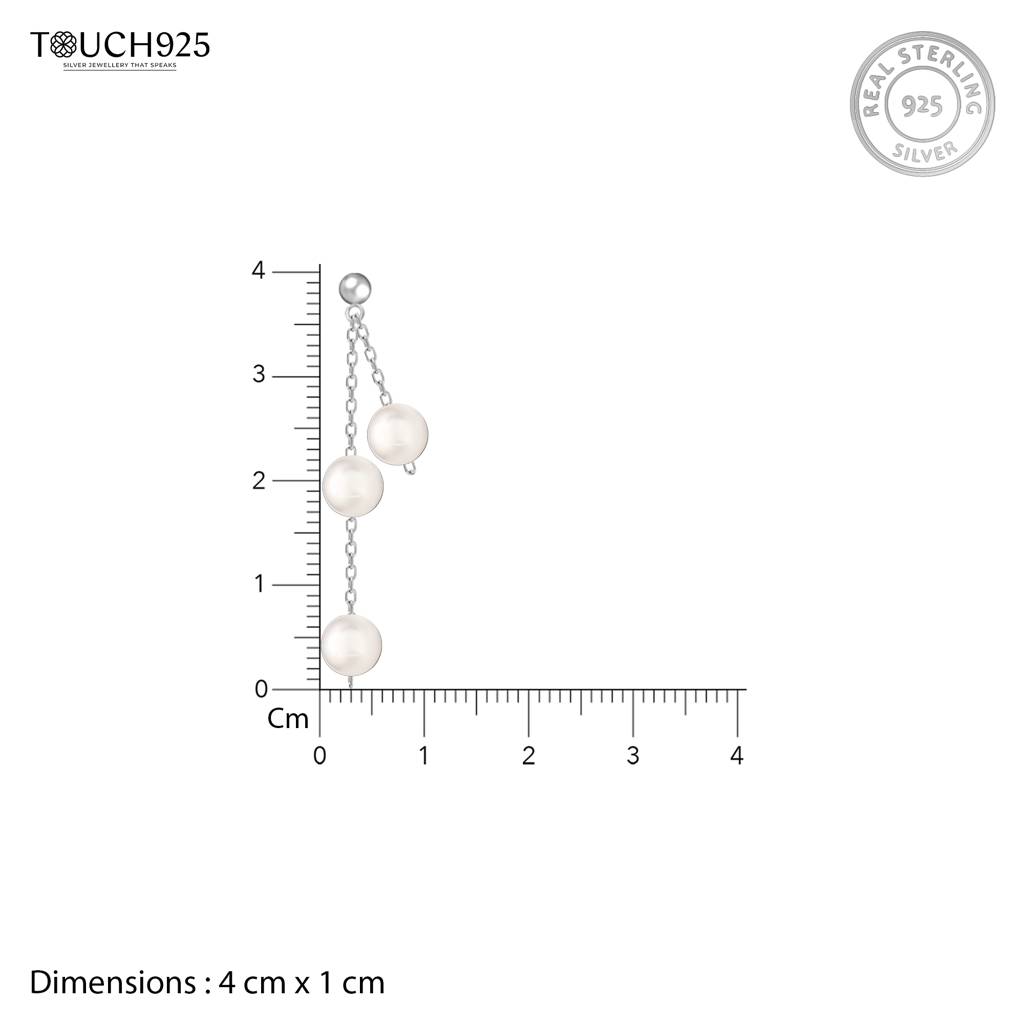 Layered Pearl Jewellery Set : JJS20