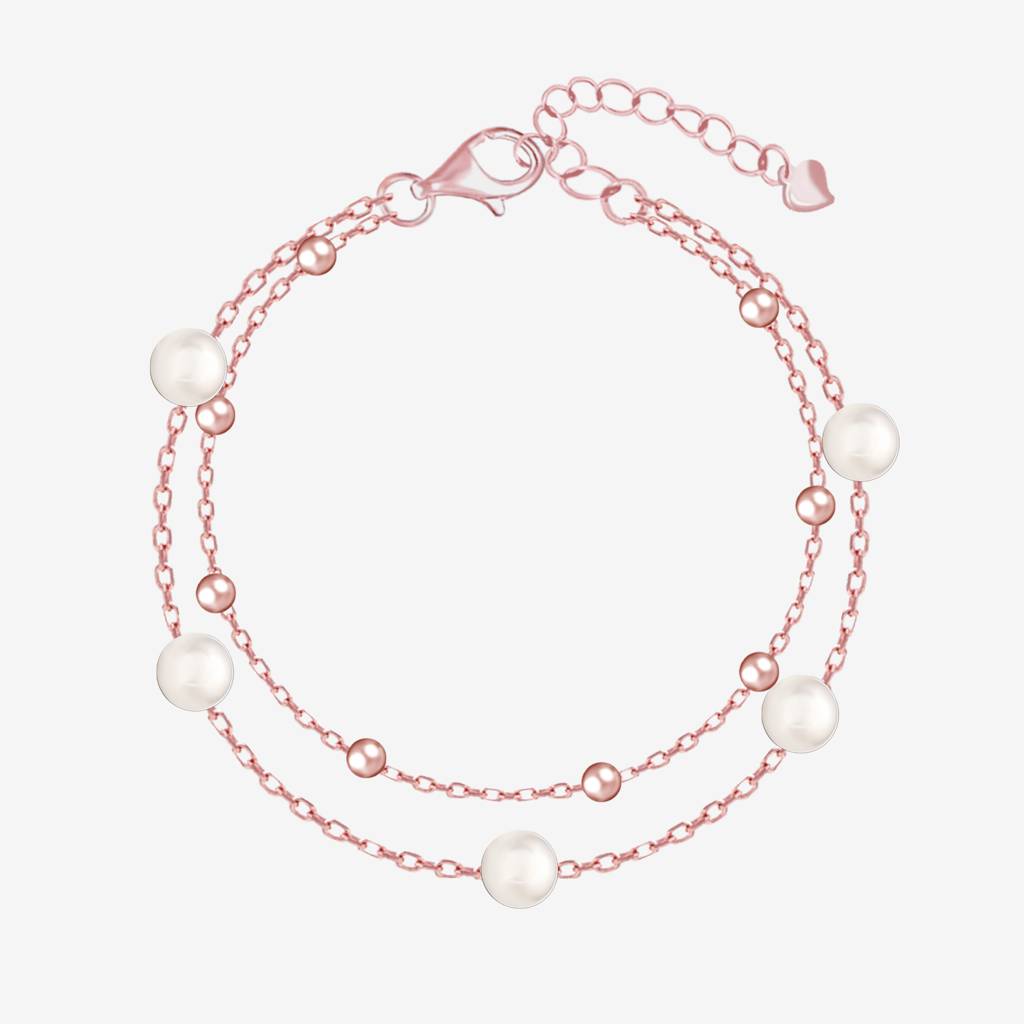 Layered Pearl Jewellery Set : JJS23