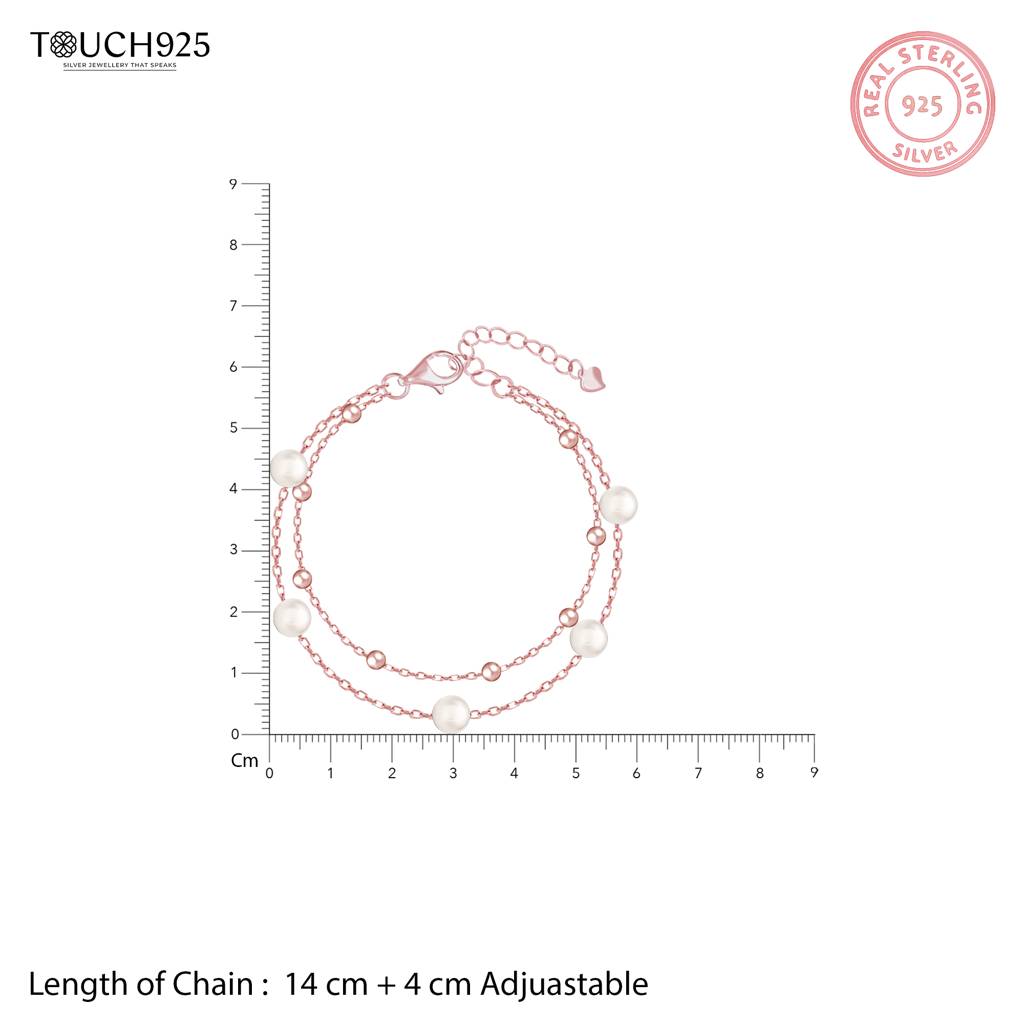 Layered Pearl Jewellery Set : JJS23