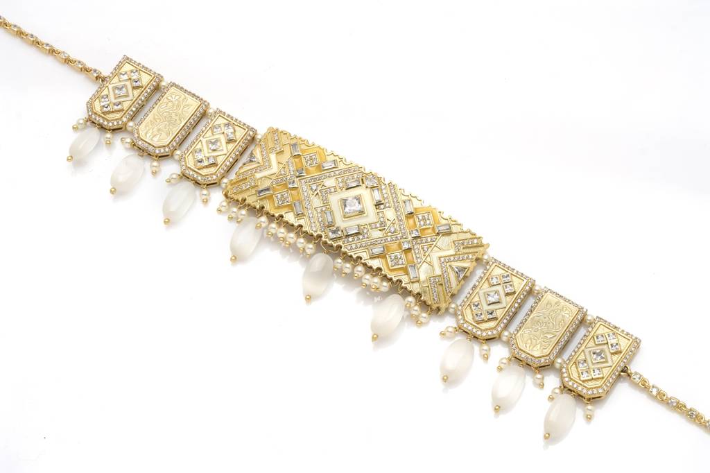 Amelia Sculpted Choker : 3014