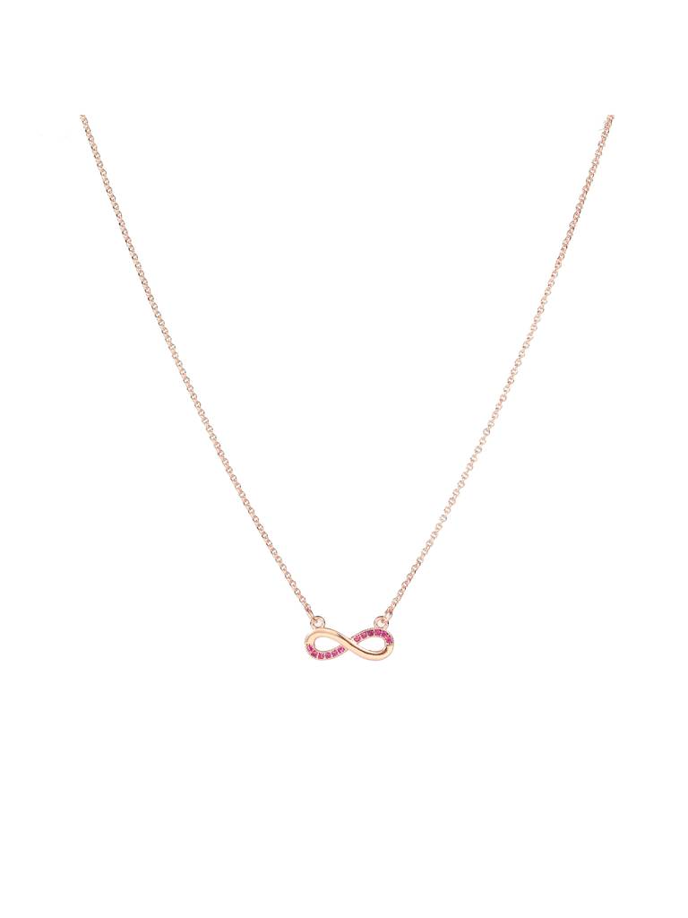 Endless Elegance Red Infinity Jewellery Set For Women & Girls : JS44344-G-RED