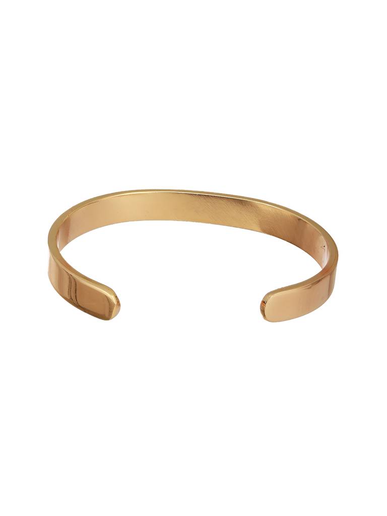 Men Gold-Plated Cuff Bracelet : JSMBR7