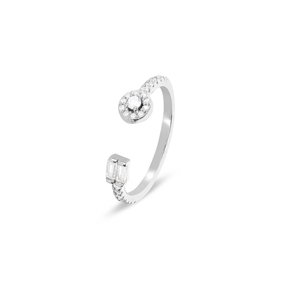 Shimmer Two Stone Ring : JTLR1094