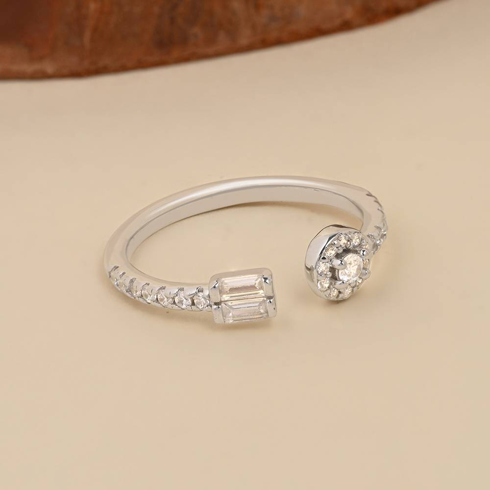 Shimmer Two Stone Ring : JTLR1094