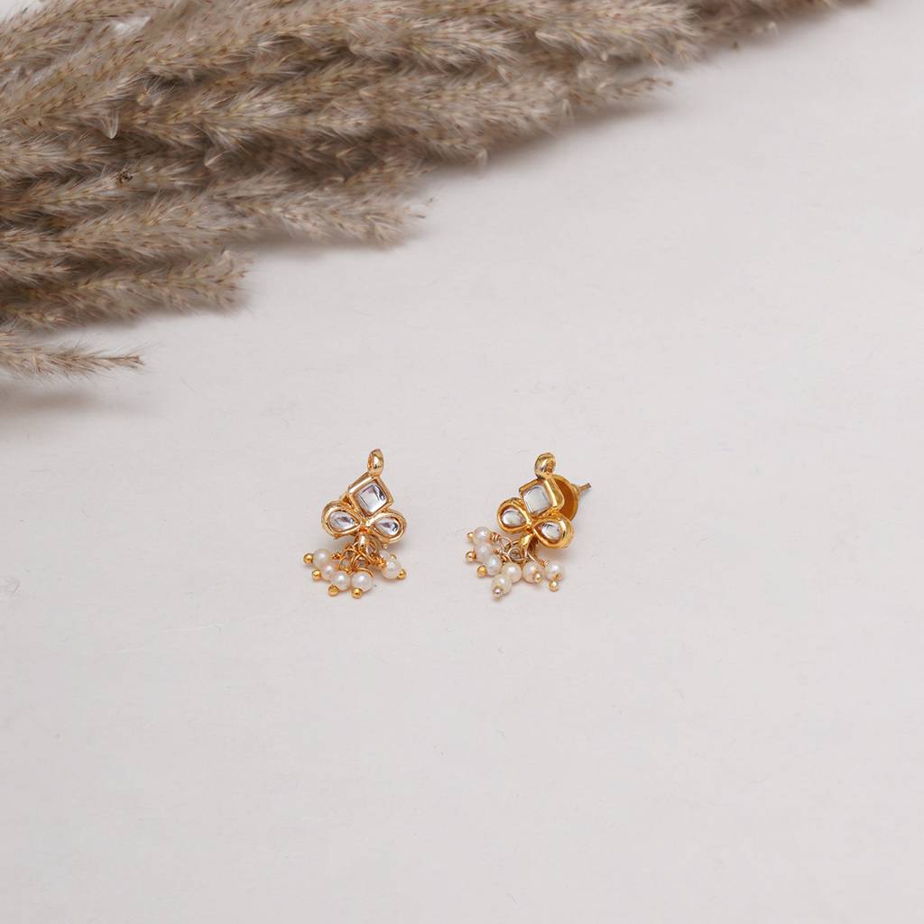 Kundan Studs : RRKDEC22-9