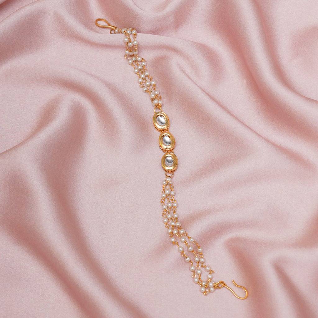 Kundan Hair Band : RRKDEC22-26