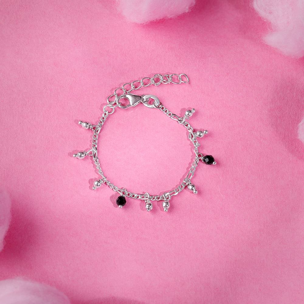 925 Silver Sparkling Dua Kids Anklet (0 - 1 Years),Single : KA01_01