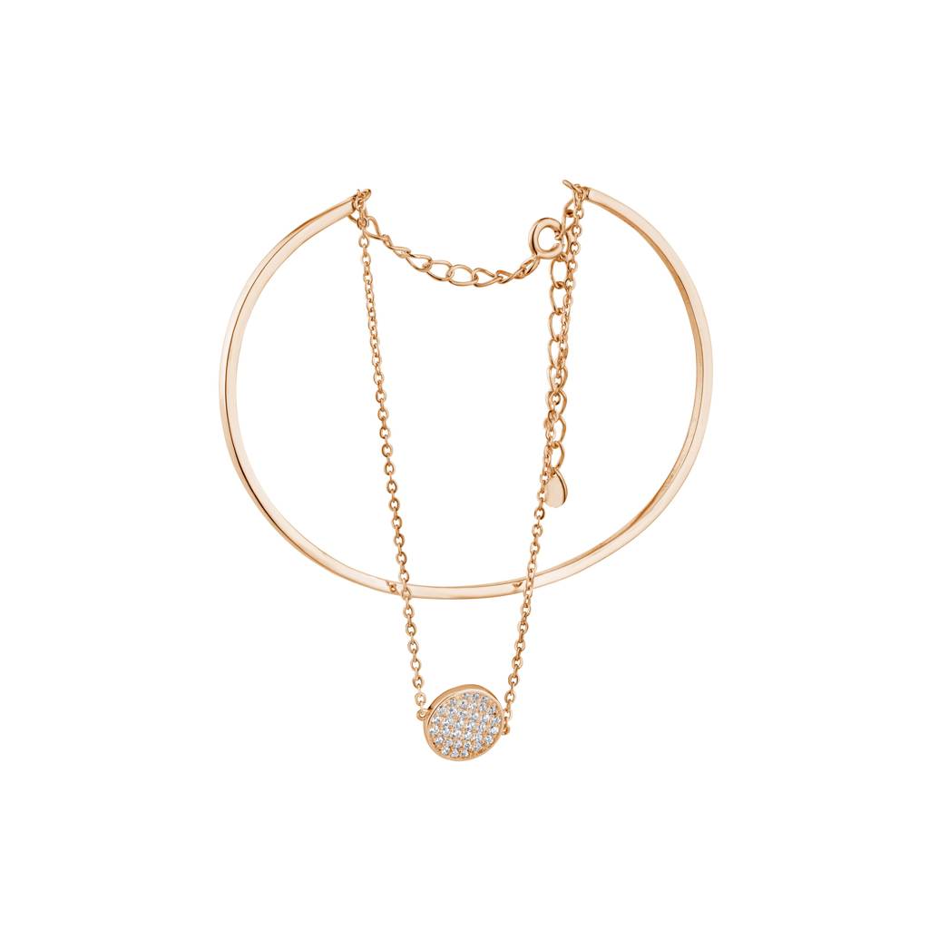 Unique Style Bangle Bracelet : KBB0001-Rosegold