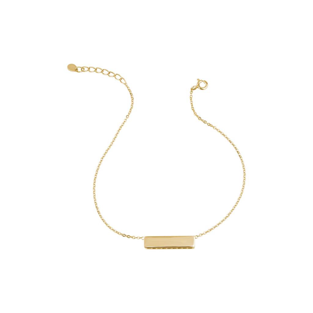 Elegant Bar Style Bracelet : KBC0015-Yellow