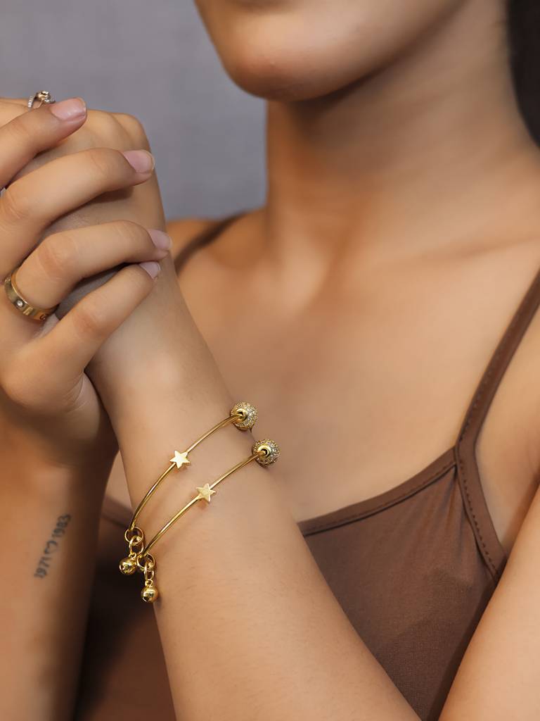 Ember Modern Ghungroo Bangles : KBN123