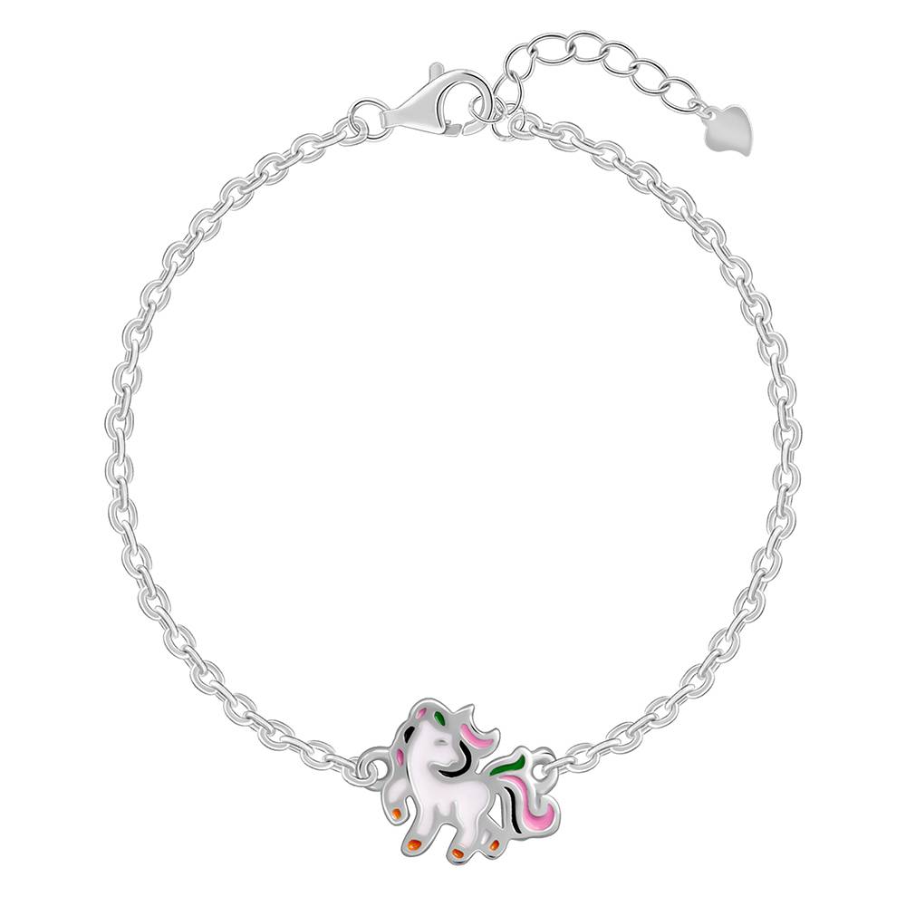 Playful Unicorn Kids Bracelet (2 - 8 Years), Adjustable : KBR047