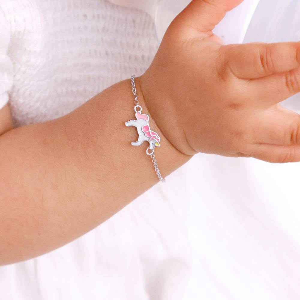 Magical Unicorn Kids Bracelet (0 - 2 Years), Adjustable : KBR056